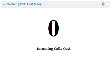 ویجت هزینه تماس های ورودی راهی مطمئین برای شناسایی هزینه تمام شده هر تماس